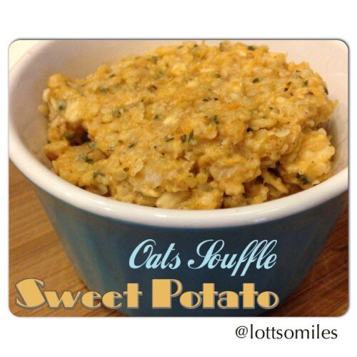 Sweet Potato Oats Souffle