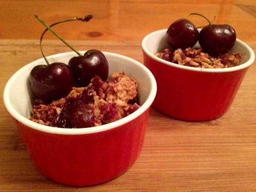 Sweet & Healthy Cherry Cobbler Sweet & Healthy Cherry Cobbler