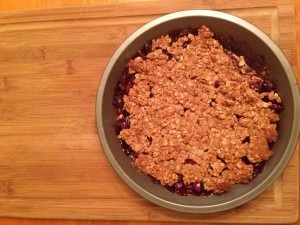 Healthy Cherry Cobbler