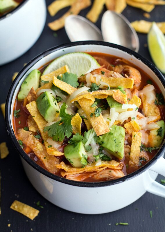 Chipotle Chicken Tortilla Soup