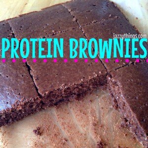 3-Step Protein Brownies