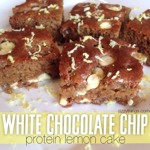 Lemon Cake with White Chocolate Chips