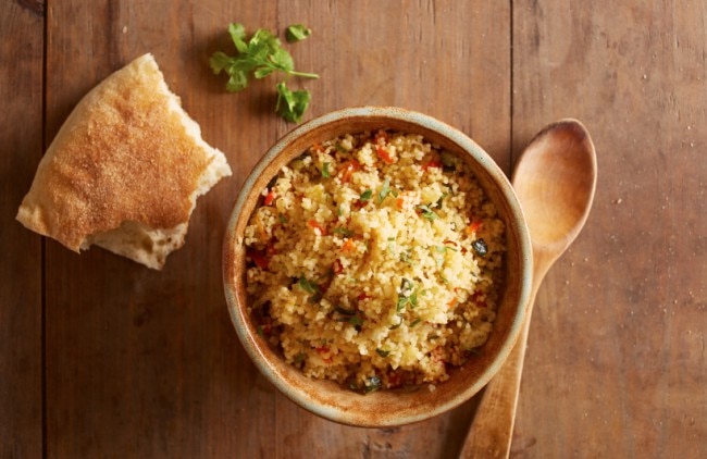 Non-GMO Couscous Salad Brown Rice Couscous Salad