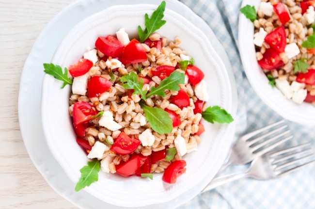 Vegetarian Farro Salad Italian Farro Salad