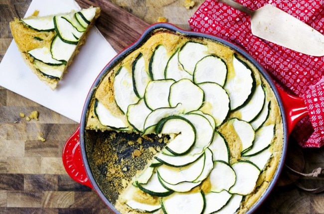 Zucchini Cornbread Skillet Skillet Cornbread Zucchini