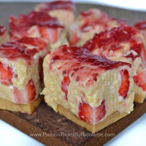 No-Bake Cheesecake Protein Bites