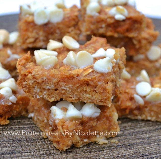 Sweet Potato Cinnamon Roll Quest Bar Squares Sweet Potato Cinnamon Roll Quest Bar Squares