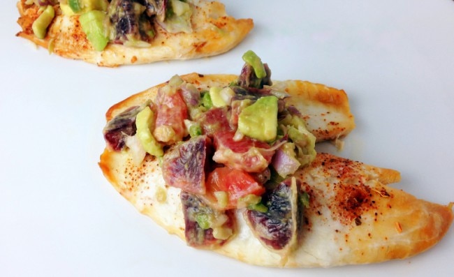 Baked Tilapia & Blood Orange Salsa Blood Orange Salsa with Baked Tilapia
