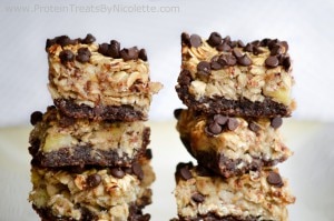 Oat Bars Recipe with Chocolate Crust