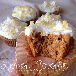 Lemon Cupcake Recipe with Low-Fat Frosting
