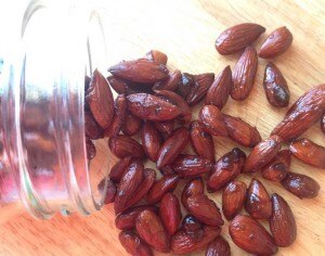 Honey Roasted Almonds with Pumpkin Pie Spice