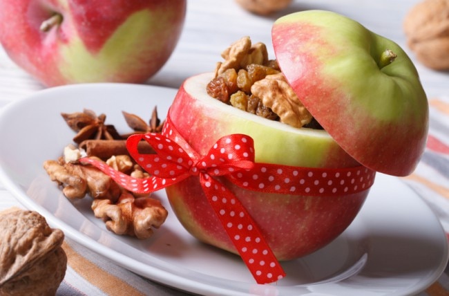 Fruit & Nut Stuffed Apples Fruit and Nut Stuffed Apples
