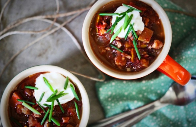Vegetarian Black Bean & Walnut Chili Vegan Black Bean & Walnut Chili