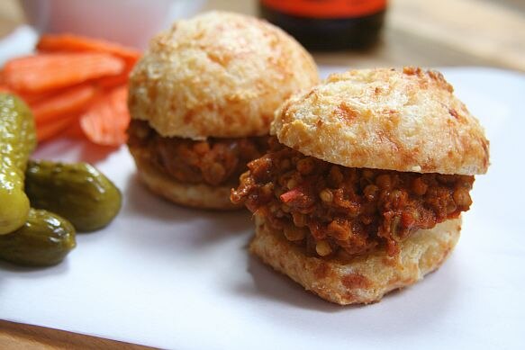Lentil & Sorghum Sloppy Joes Vegetarian Lentil Sloppy Joes
