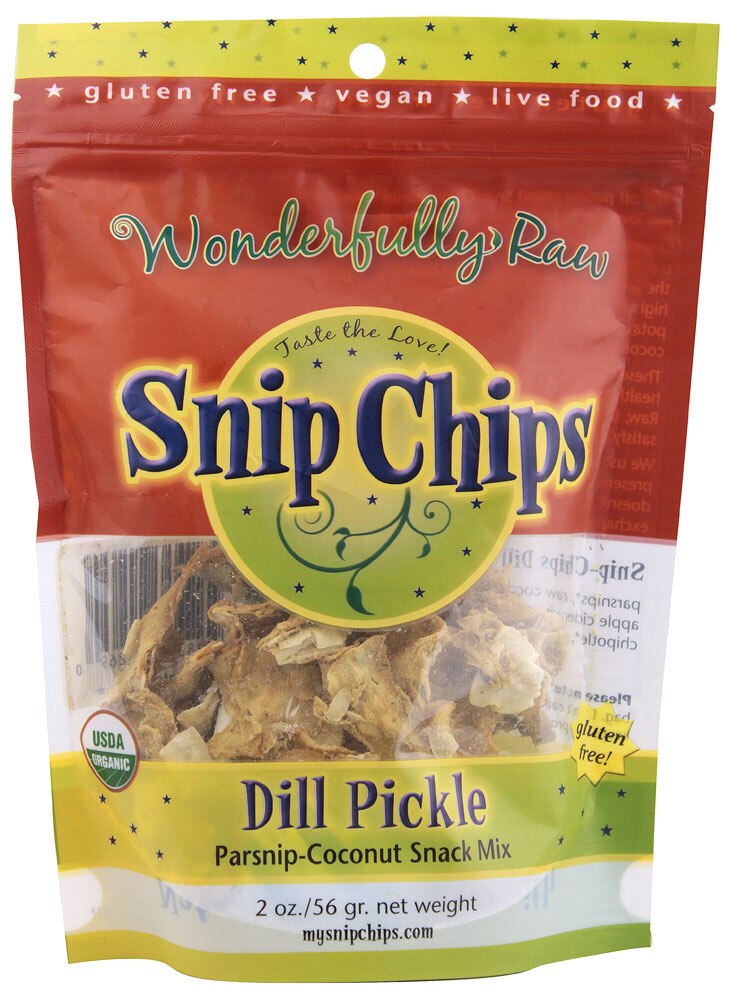 Wonderfully Raw Parsnip Chips Wonderfully Raw Snip Chips