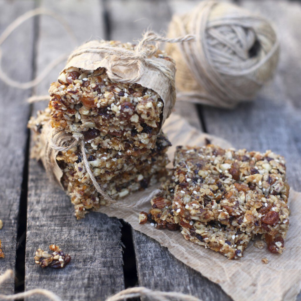 Peppermint-Chocolate Chia Bars Peppermint-Dark Chocolate Chia Bars