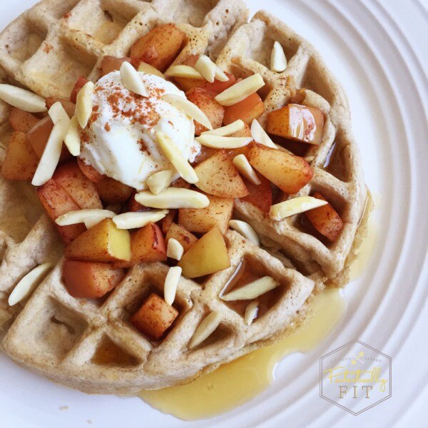 Protein Apple Pie Waffles Apple Pie Protein Waffles