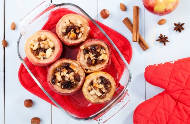 Muesli-Stuffed Apples Muesli-Stuffed Baked Apples