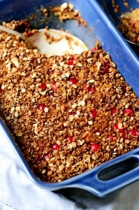 Recipe: Crunchy Cranberry Baked Oatmeal