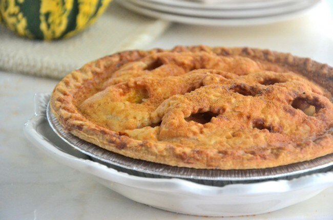 Cheddar-Crust Apple Pie