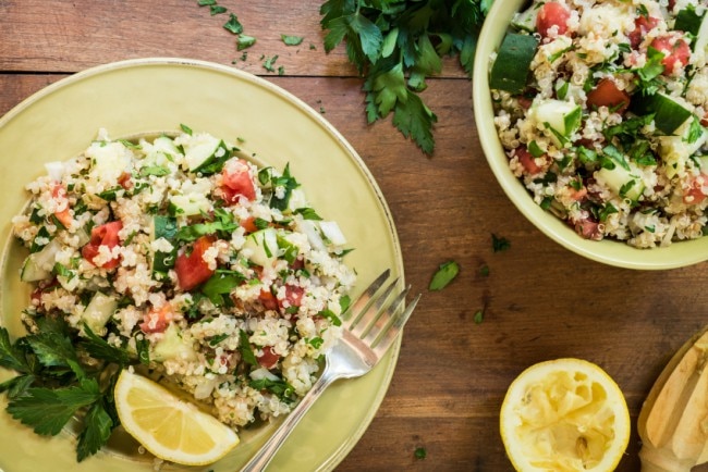 Citrus-Chia Quinoa-Lentil Salad Citrus-Chia Quinoa & Lentil Salad