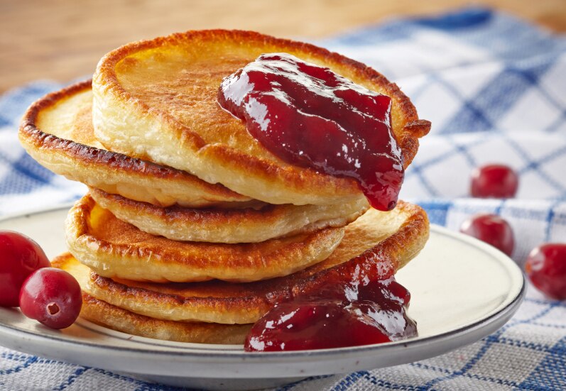 Cranberry Pancakes