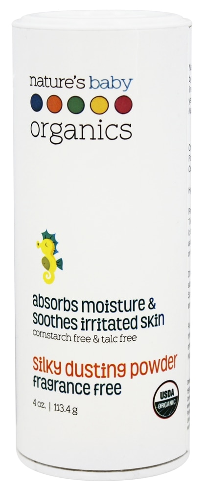 Nature's Baby Silky Dusting Powder Nature's Baby Organics Dusting Powder