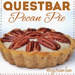 Protein Pecan Pie for One