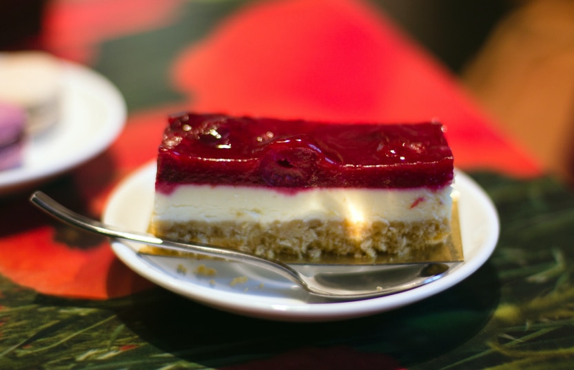 Cherry Cheesecake With Almond Crust Raw Cherry Cheesecake with Almond Crust