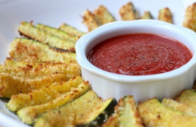 Baked Vegan Zucchini Fries Easy Baked Vegan Zucchini Fries