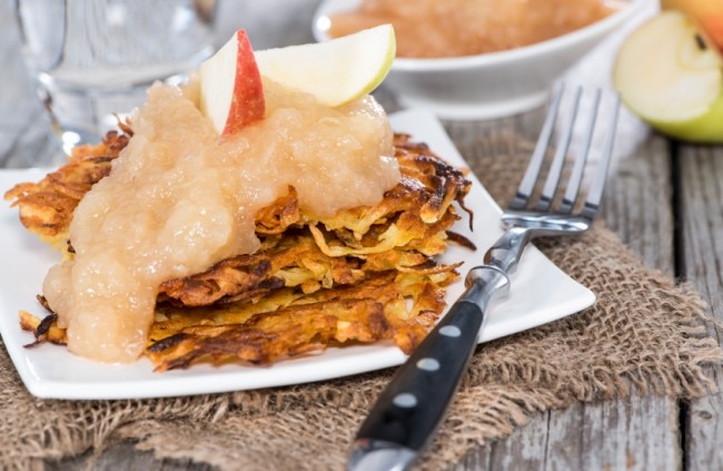 Gluten-Free Cinnamon Apple Latkes