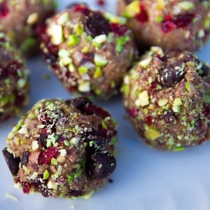 Festive Cranberry-Coconut Balls