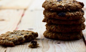 Chocolate-Almond Butter Cookies