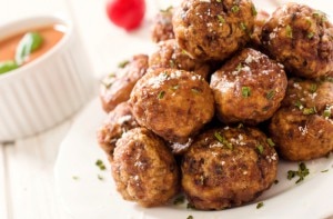 Sausage-Cheddar Balls
