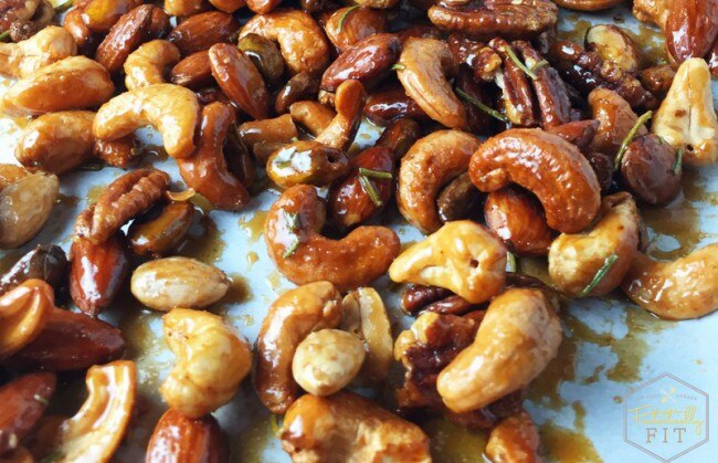 Holiday Gift: Honey Spiced Nuts