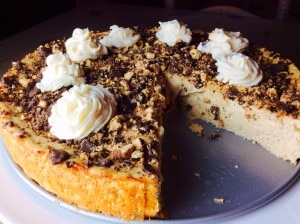 Protein Cheesecake Recipe with Quest Peanut Butter Cups