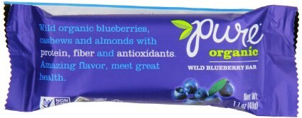 Pure Organic Wildblueberry Bar
