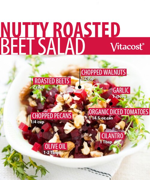 Nutty Roasted Beet Salad