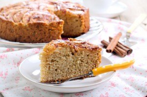 Cinnamon-Spiced Coconut Coffee Cake