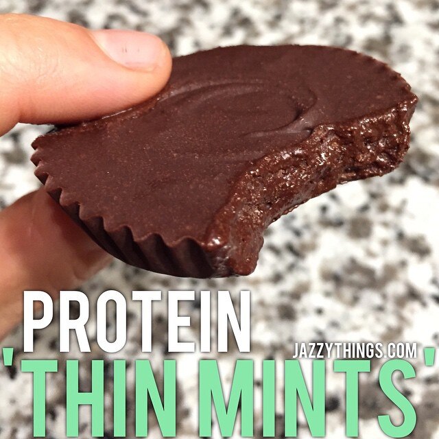 Homemade Thin Mint Cookies Recipe: Protein Thin Mint Cookies