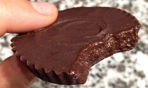 Healthier Thin Mint Cookie Cups