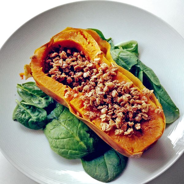 Roasted Cinnamon Crunch Butternut Squash