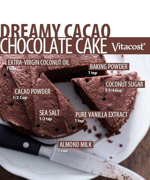 Dreamy Cacao Chocolate Cake