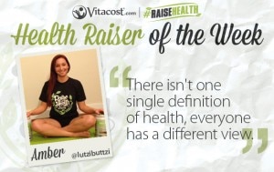 Amber - The Health Raiser of the Week