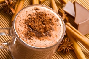 Carob-Maca Hot Chocolate