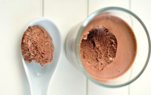 Chocolate & Peanut Butter Protein Ice Cream