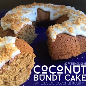 Buttery Coconut Bundt Cake