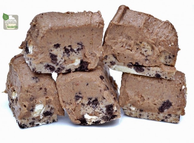 Cookies & Cream Protein Fudge Recipe