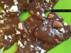 Chocolate Almond Protein Bark