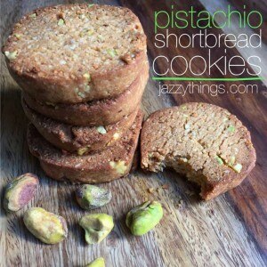 Shortbread Cookies Recipe with Pistachios